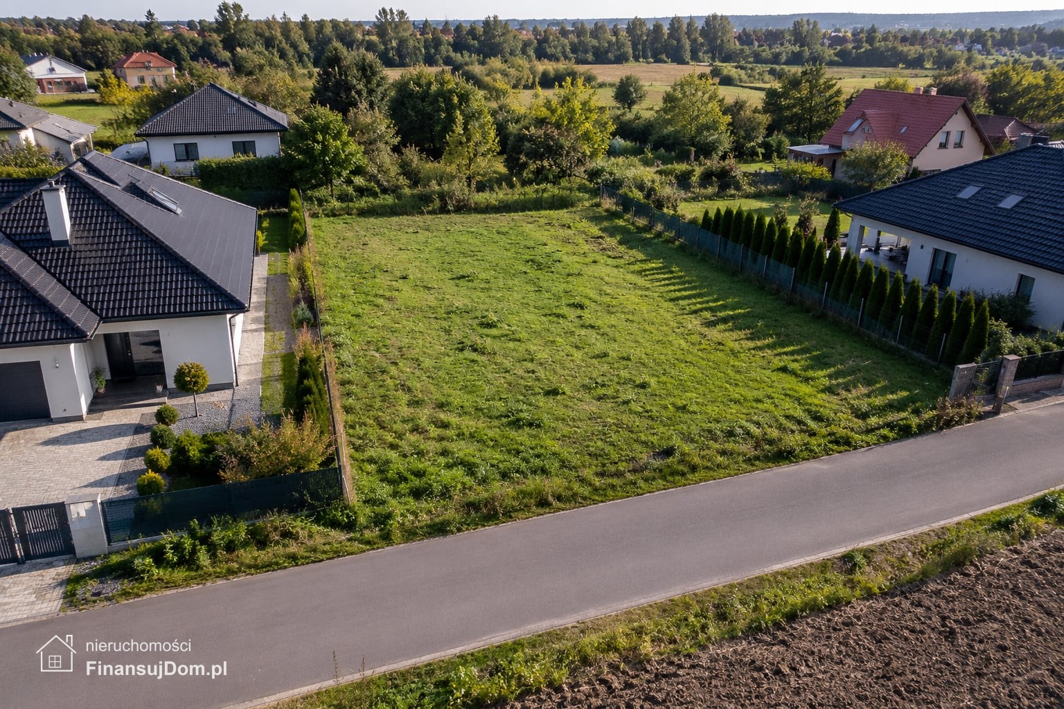 Działka budowlana 700 m², Siechnice — zdjęcie 3 z 5