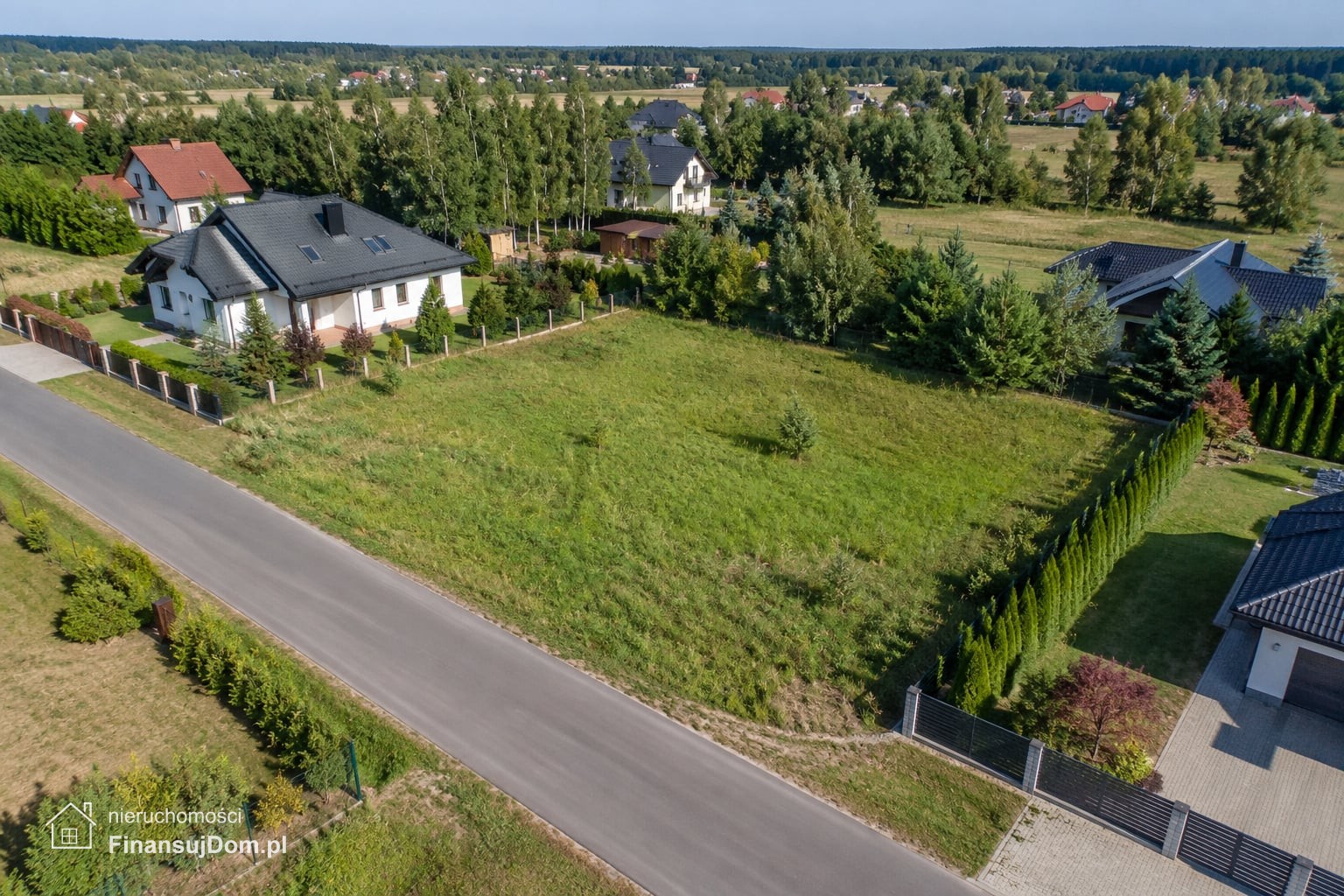 Działka budowlana 1000 m², Ostrołęka — zdjęcie 3 z 5
