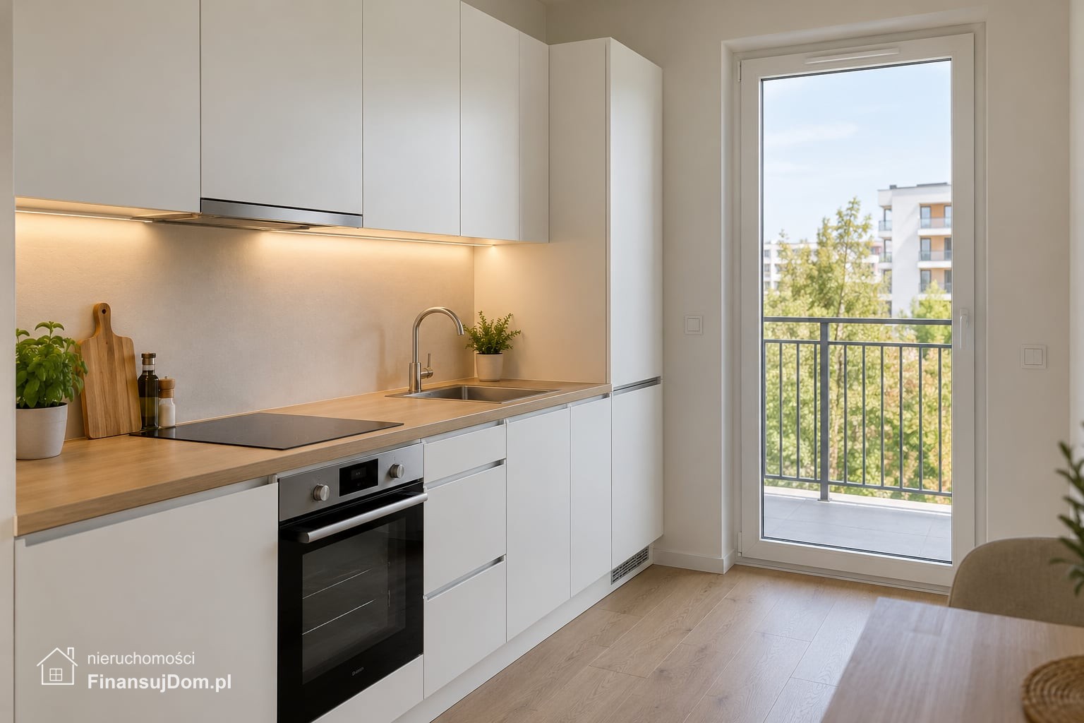 Apartament z balkonem do samodzielnej obsługi najmu — zdjęcie 2 z 5