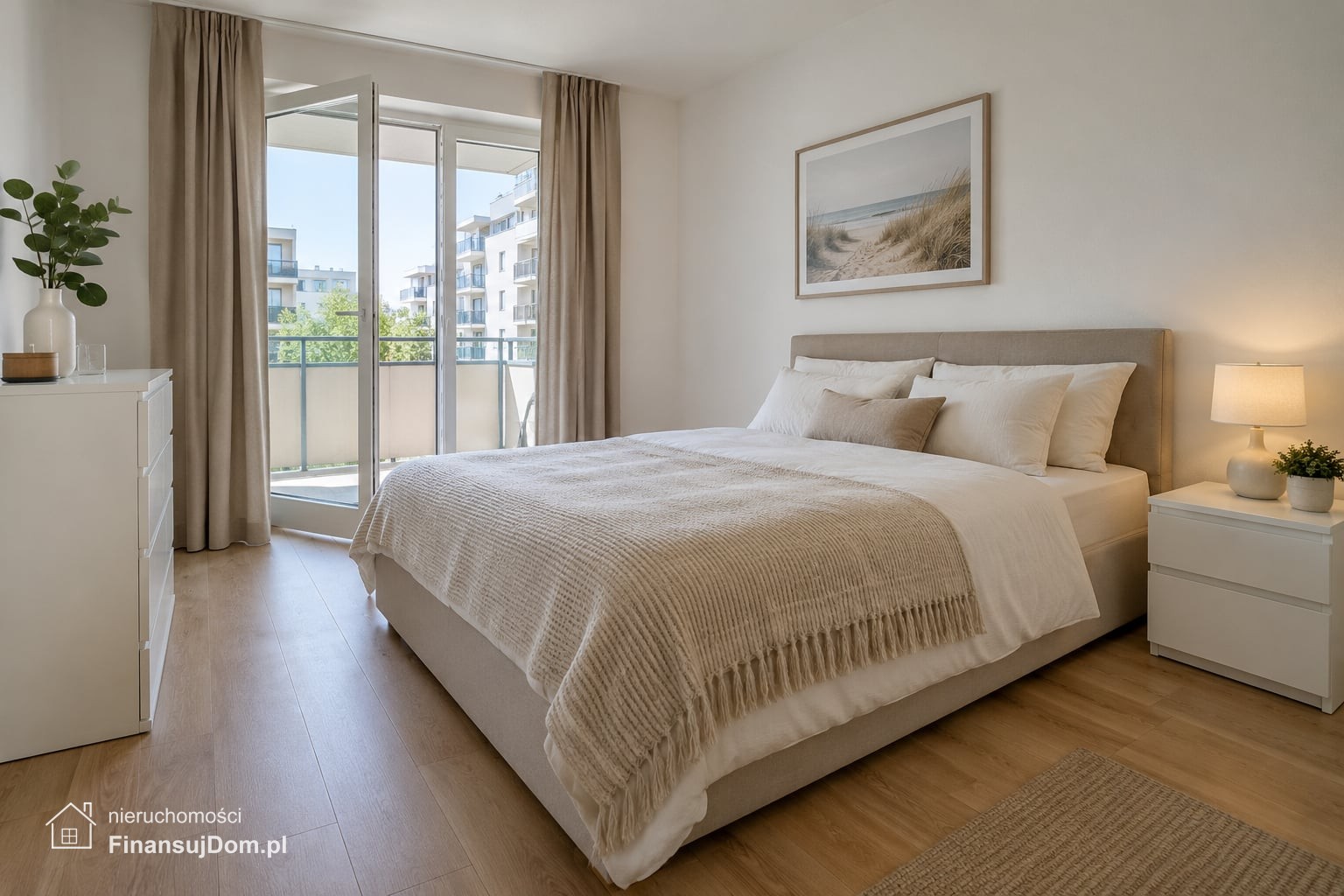 Apartament z balkonem do samodzielnej obsługi najmu — zdjęcie 3 z 5