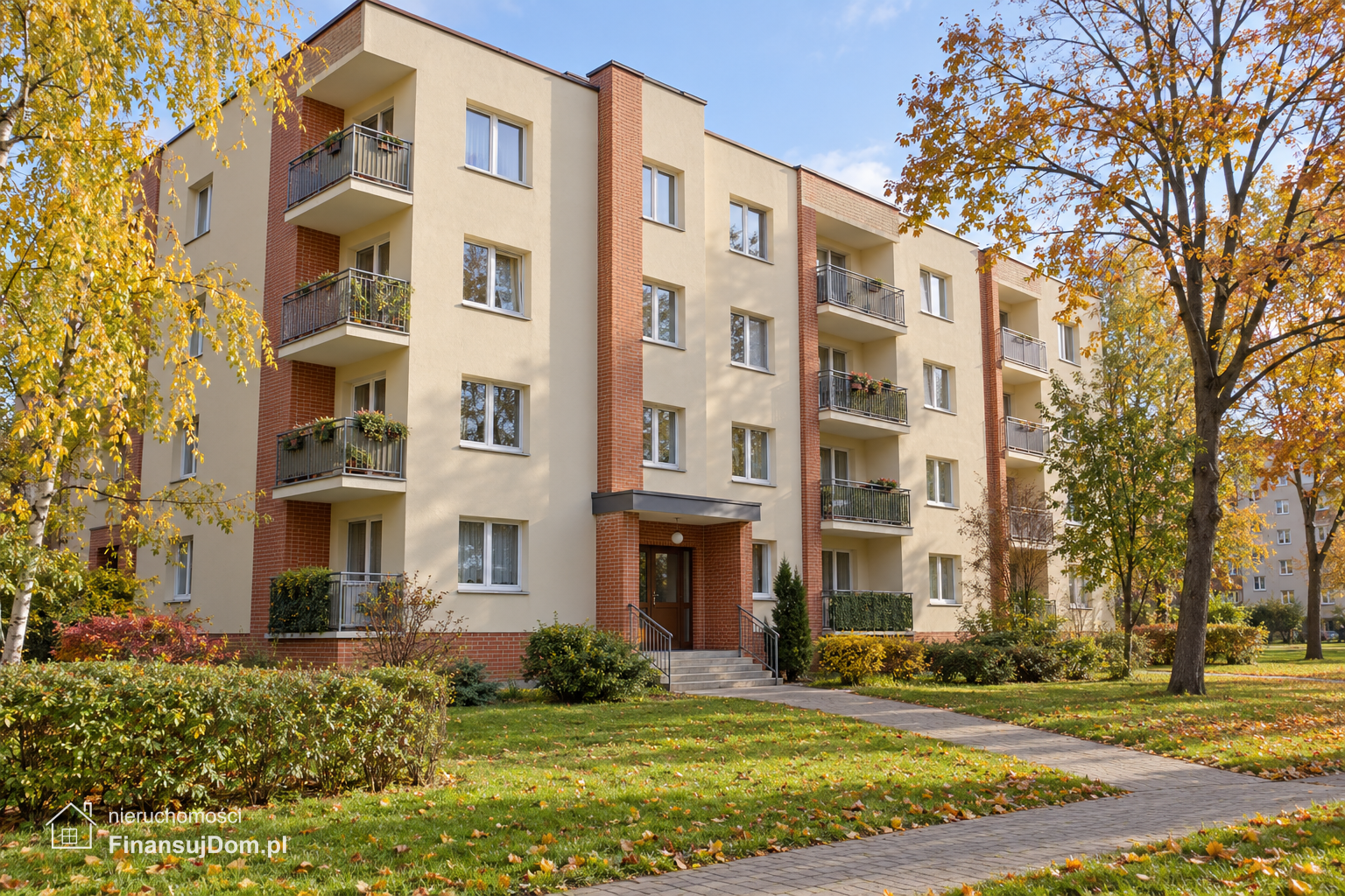 Dwa pokoje z balkonem w zielonej okolicy — zdjęcie 2 z 3